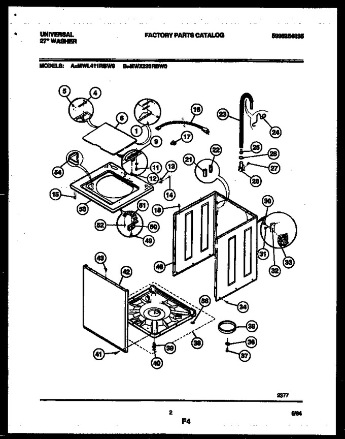 Diagram for MWX233RBWD0