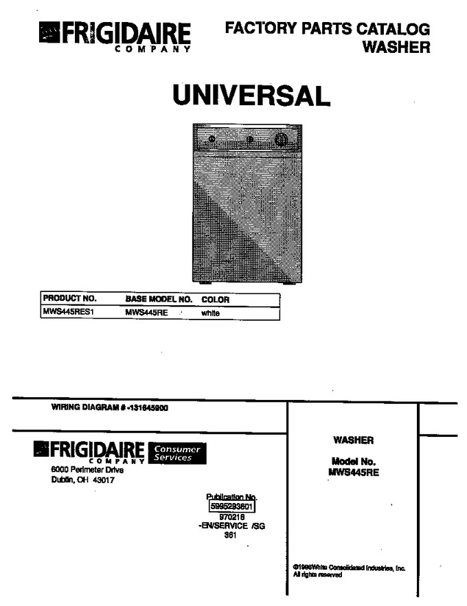Diagram for MWS445RES1