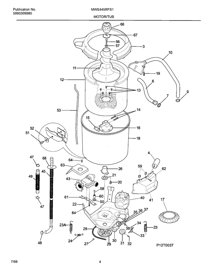 Diagram for MWS445RFS1