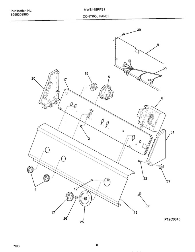 Diagram for MWS445RFS1