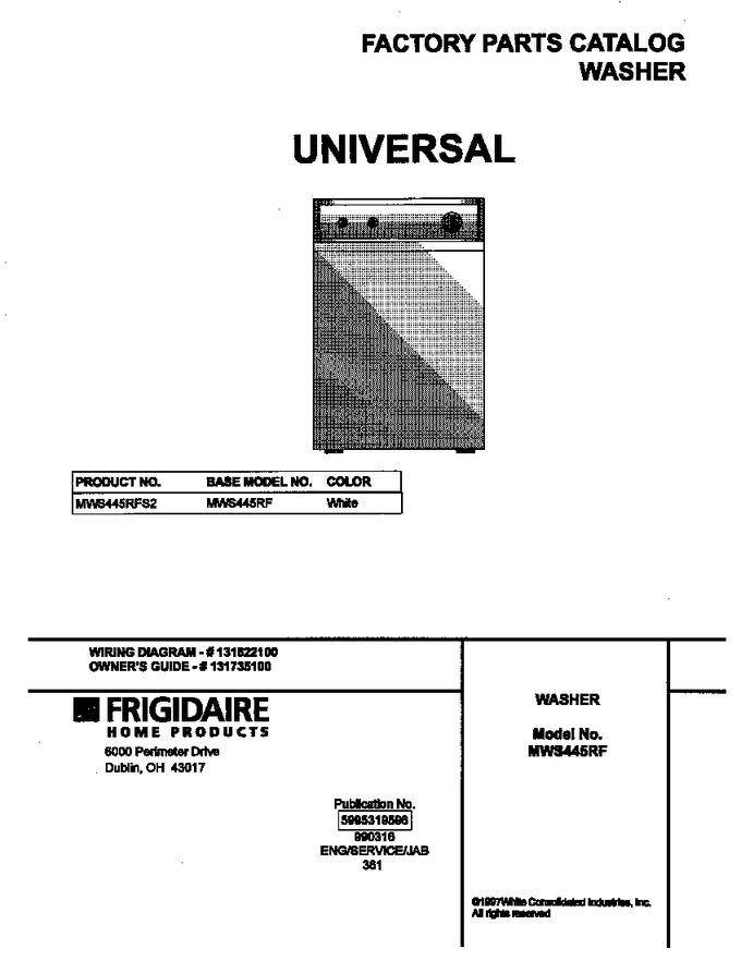 Diagram for MWS445RFS2