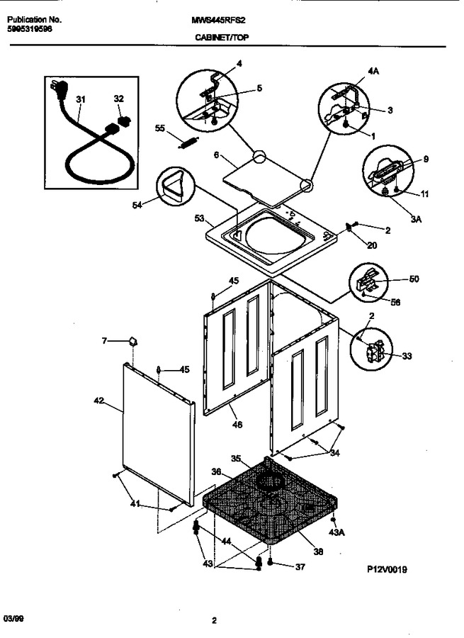 Diagram for MWS445RFS2