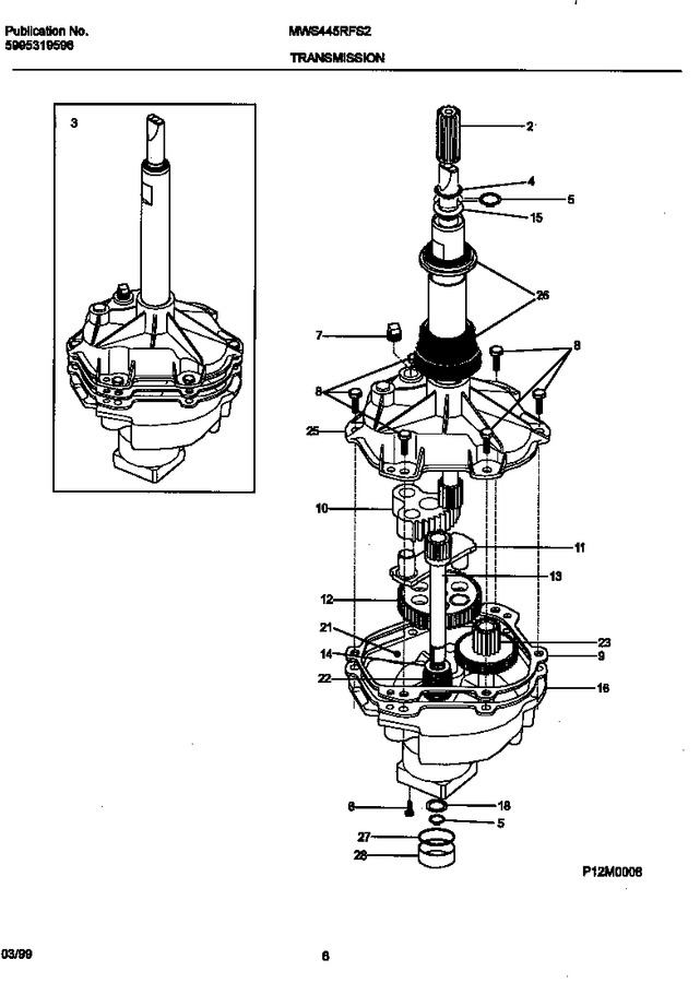 Diagram for MWS445RFS2