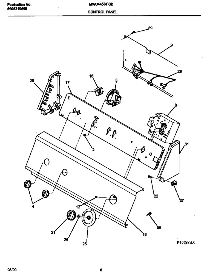 Diagram for MWS445RFS2