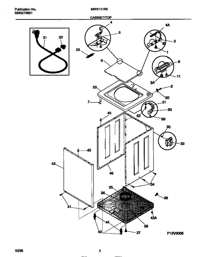 Diagram for MWX111REW0
