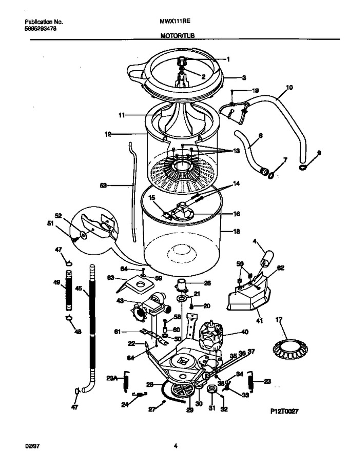 Diagram for MWX111REW1