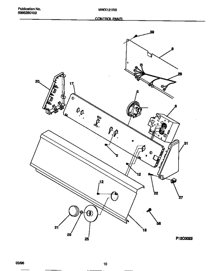 Diagram for MWX121RBD3