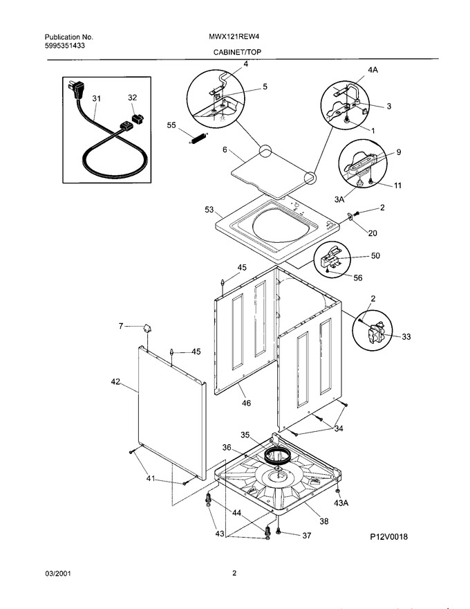 Diagram for MWX121REW4
