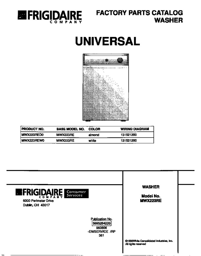 Diagram for MWX223RED0