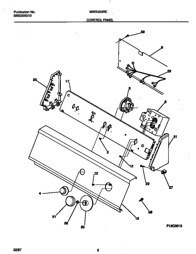 Diagram for MWX223REW1