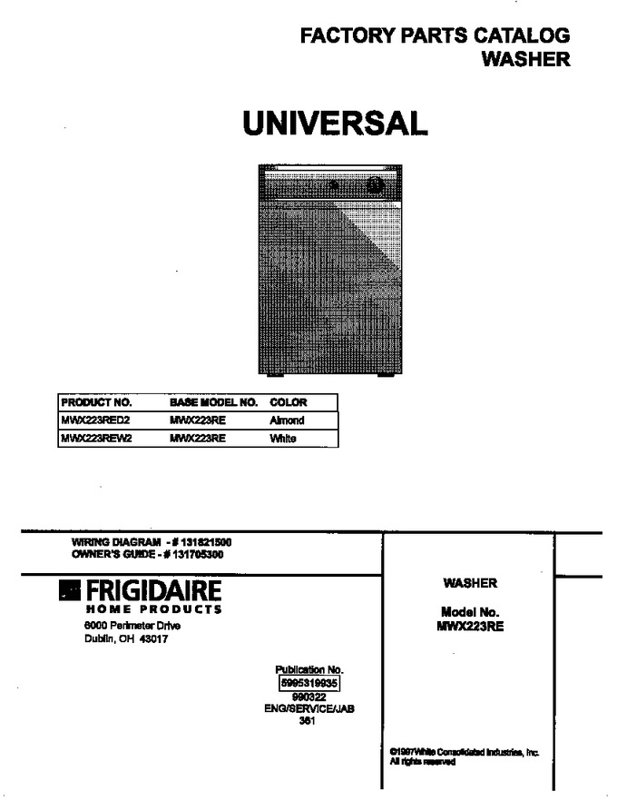 Diagram for MWX223RED2
