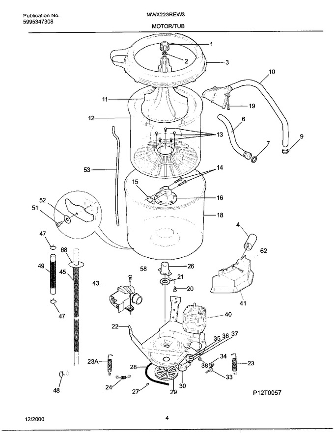Diagram for MWX223REW3