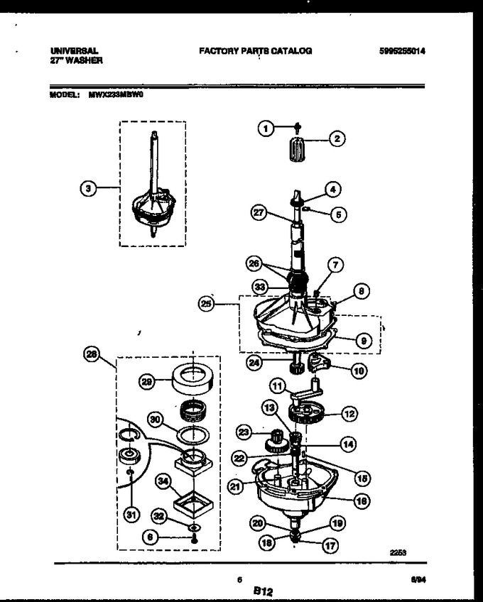 Diagram for MWX233MBD0