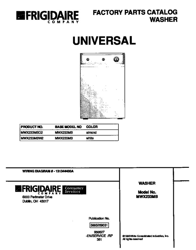 Diagram for MWX233MBD2