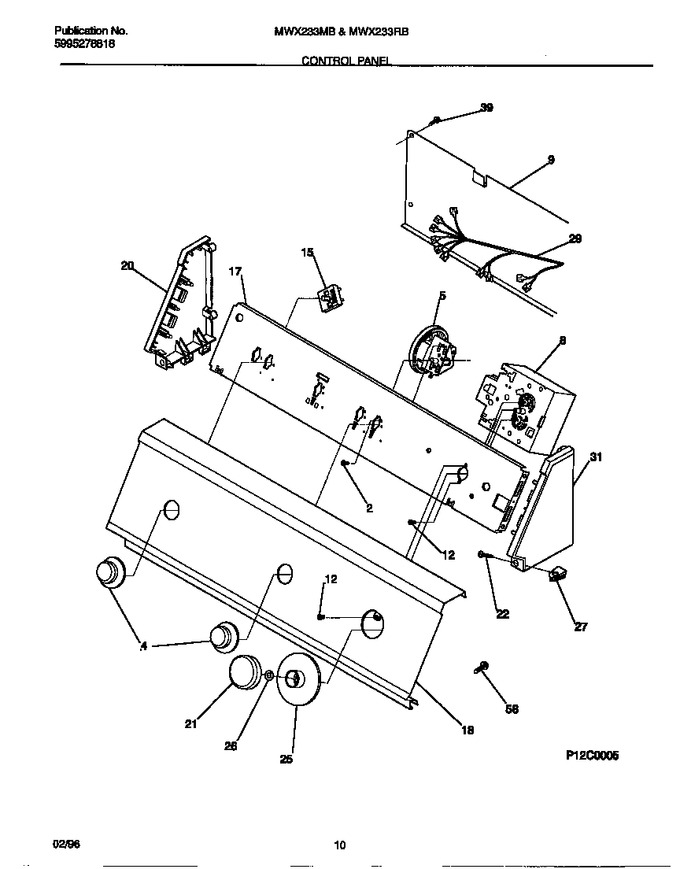 Diagram for MWX233RBW3
