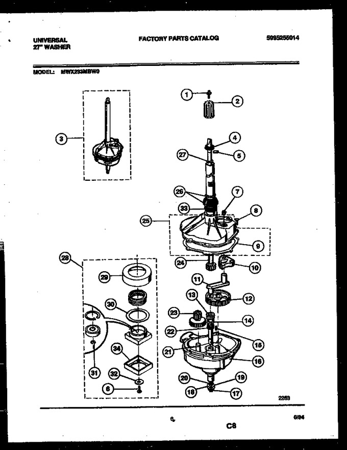 Diagram for MWX233MBW0