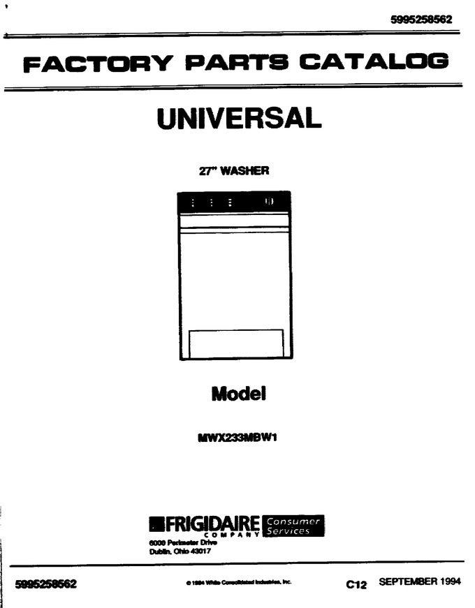 Diagram for MWX233RBW1