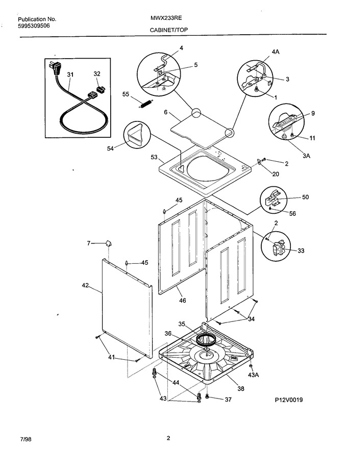 Diagram for MWX233RED2