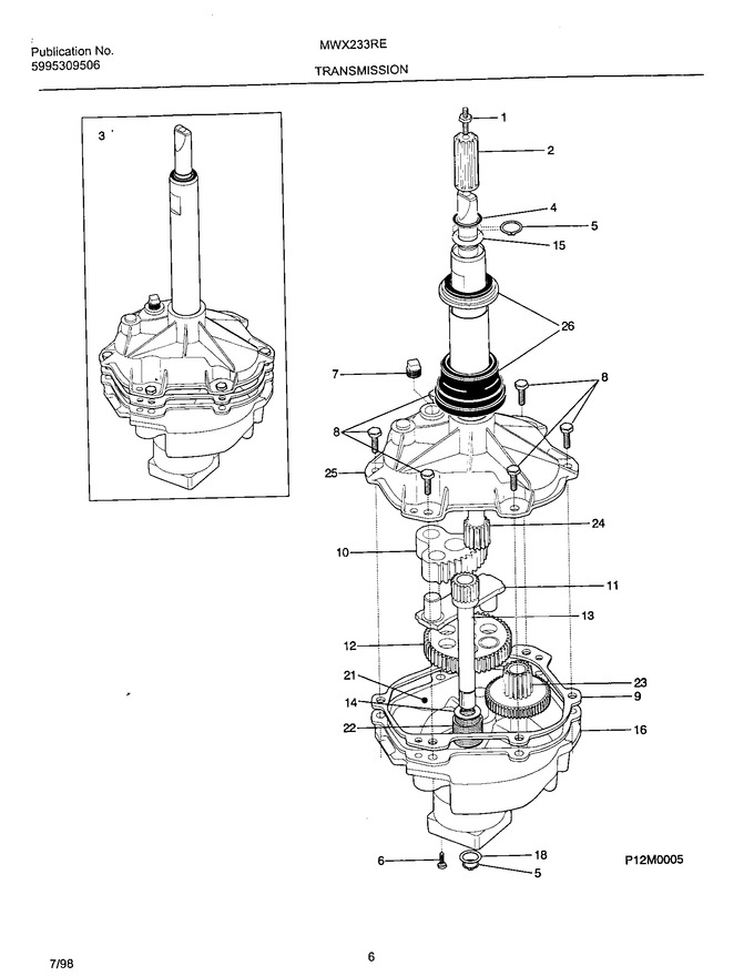 Diagram for MWX233RED2