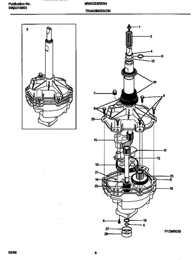 Diagram for MWX233RES4