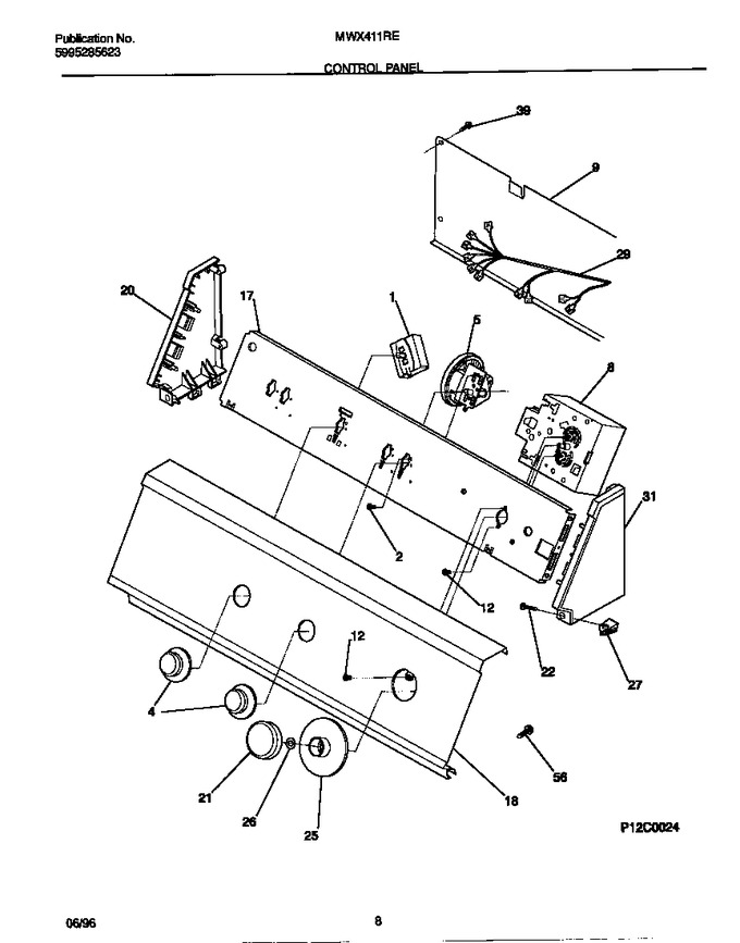 Diagram for MWX411REW0