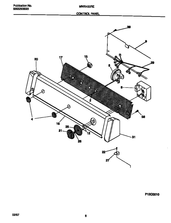 Diagram for MWX433REW1