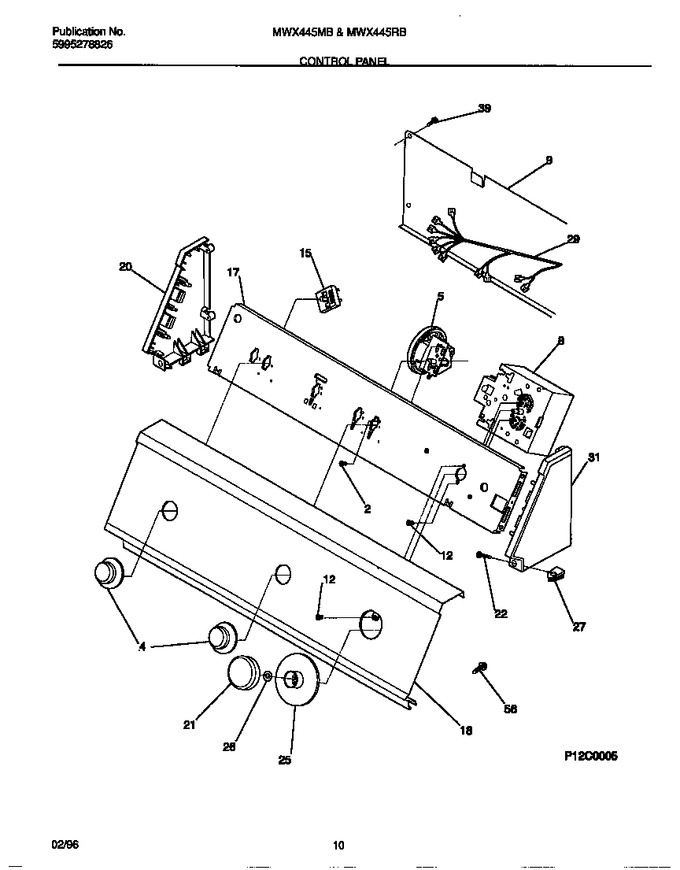 Diagram for MWX445RBD4