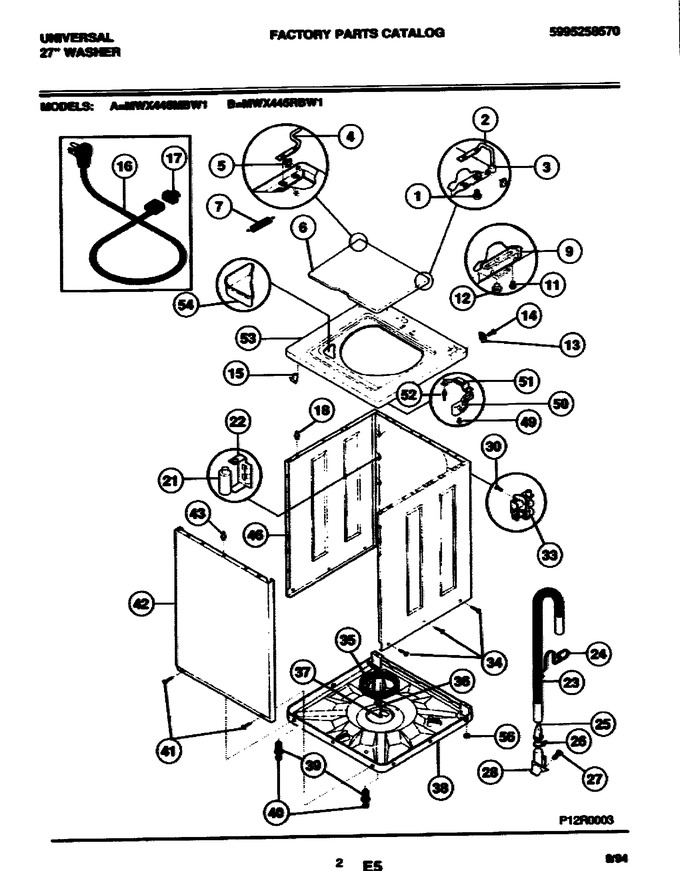 Diagram for MWX445MBW1