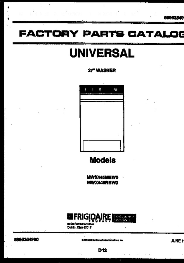 Diagram for MWX445RBWW0