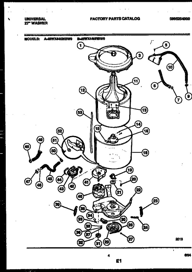 Diagram for MWX445MBWW0