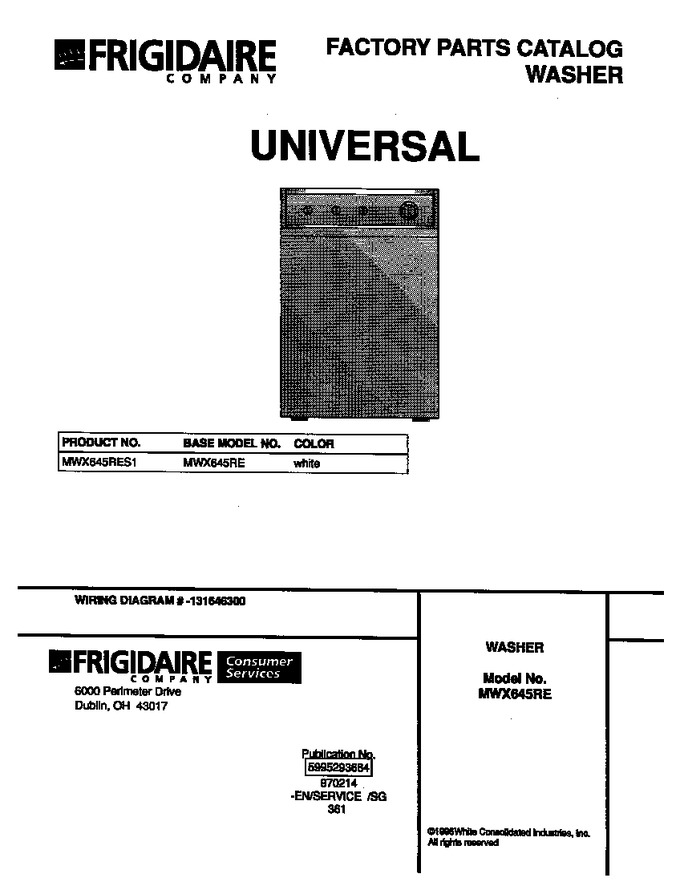 Diagram for MWX645RES1
