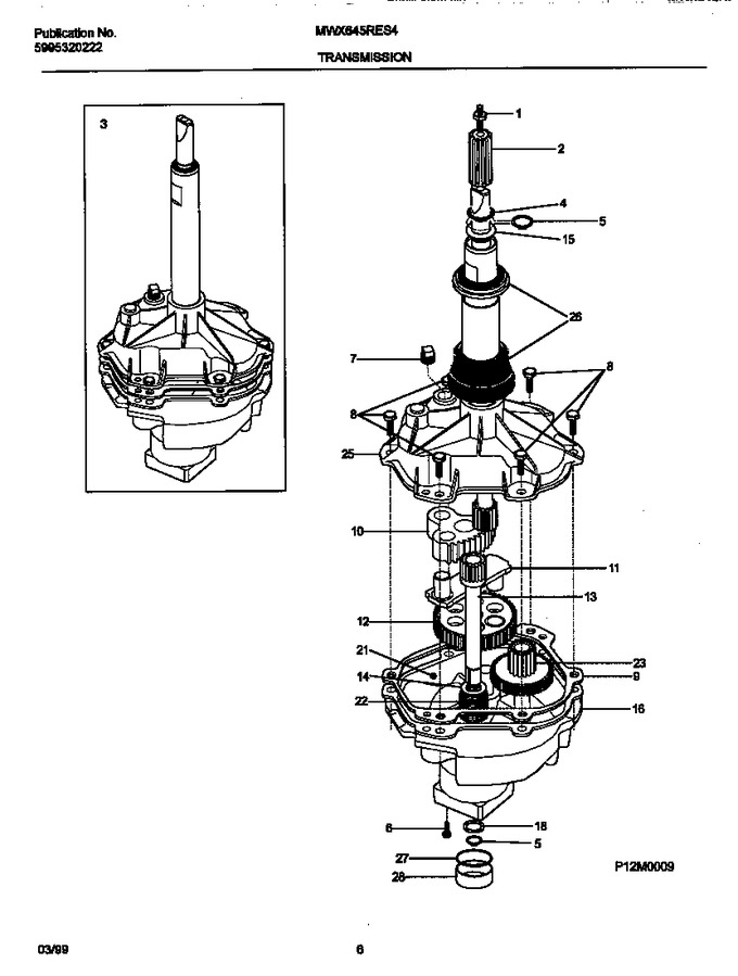 Diagram for MWX645RES4