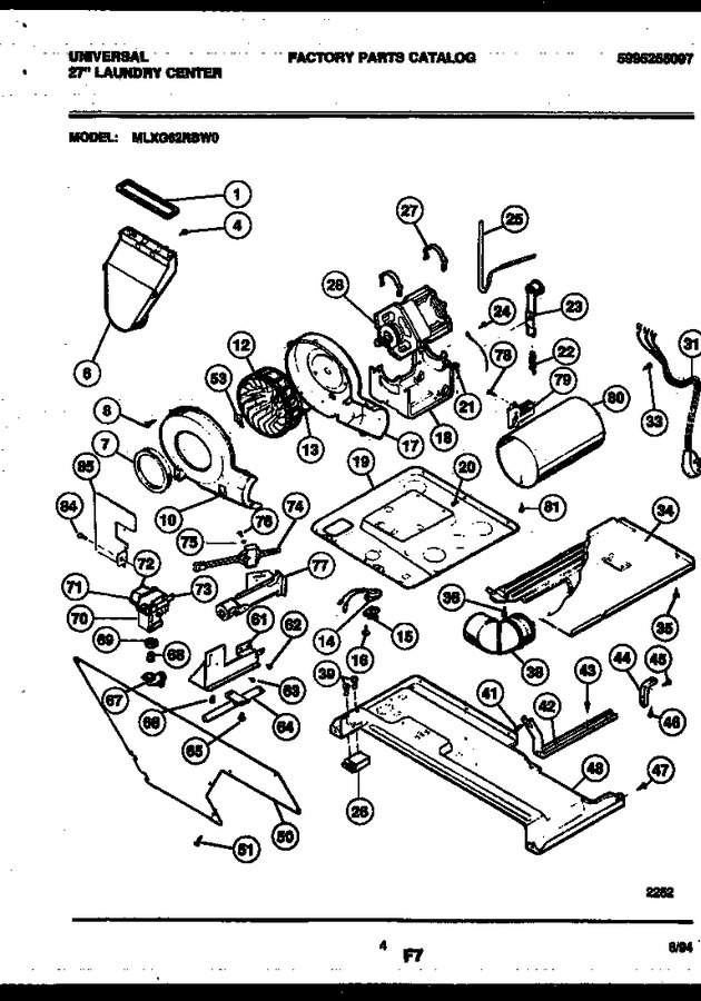 Diagram for MXLG62RBW0