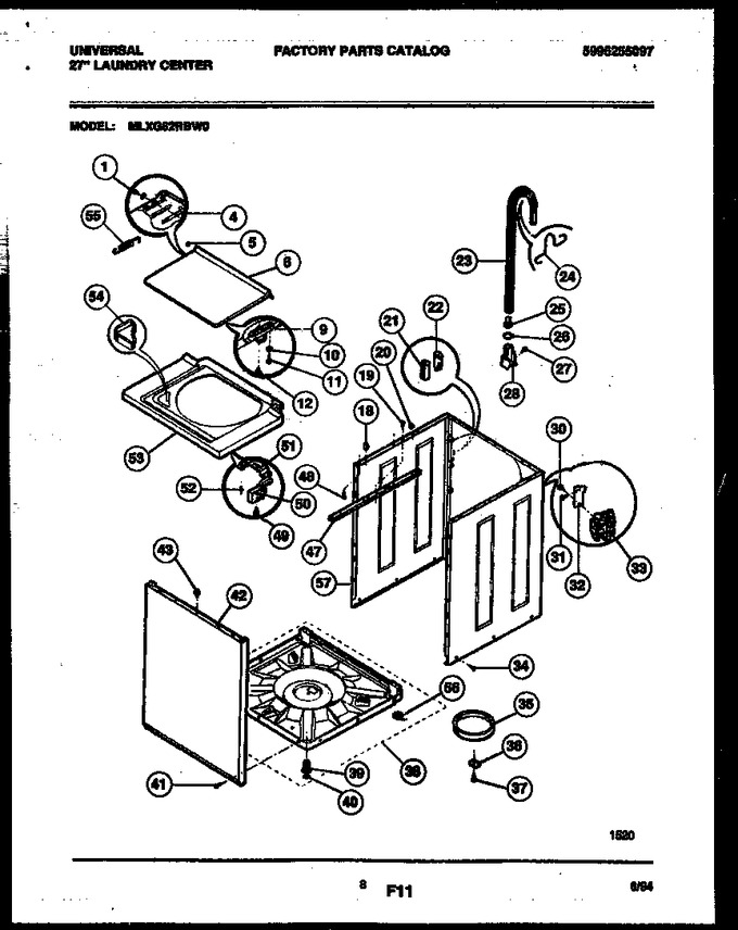 Diagram for MXLG62RBW0