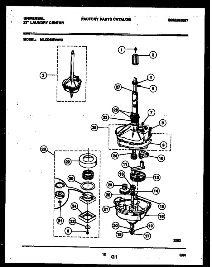 Diagram for MXLG62RBW0