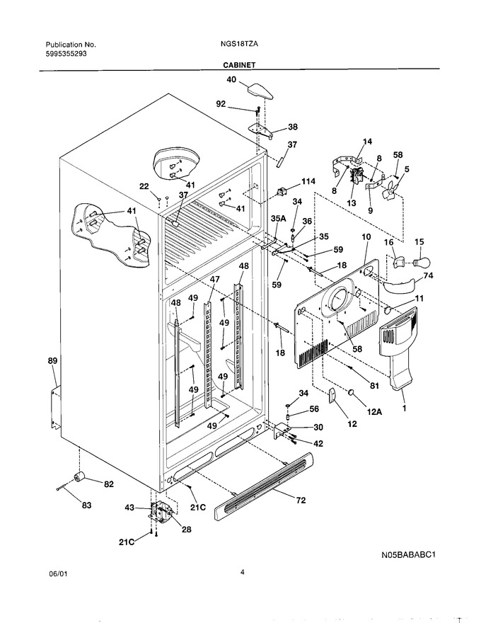 Diagram for NGS18TZAQ0