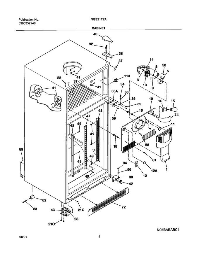 Diagram for NGS21TZAB0