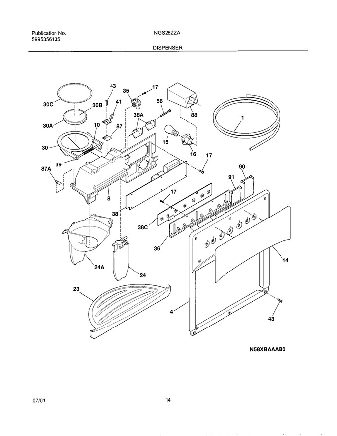 Diagram for NGS26ZZAW1