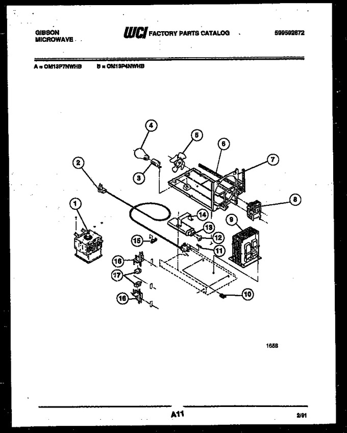 Diagram for OM13P7NWHB
