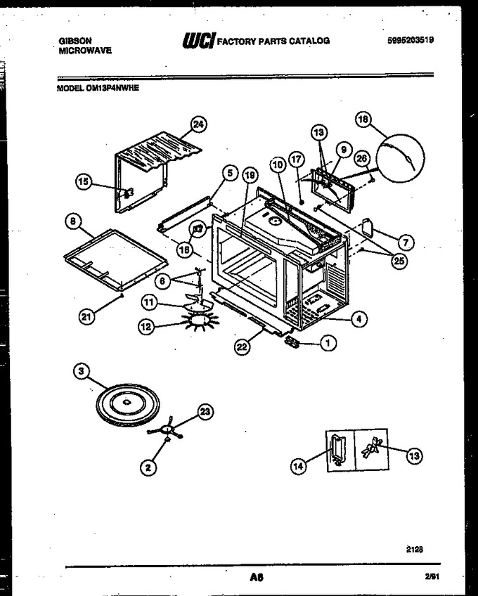 Diagram for OM13P4NWHE