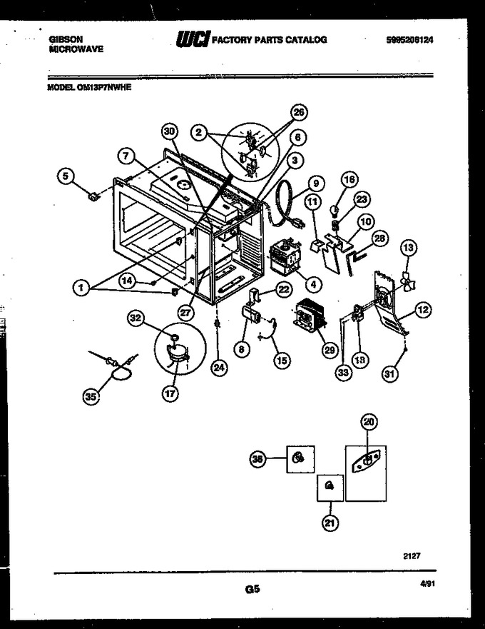 Diagram for OM13P7NWHE