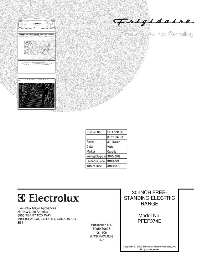 Diagram for PFEF374ES3