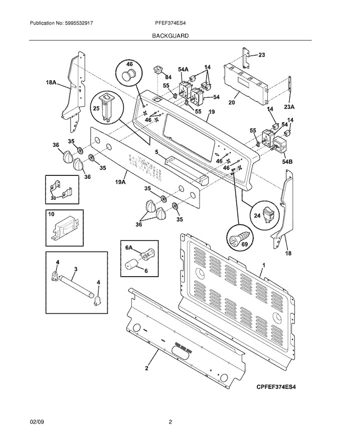 Diagram for PFEF374ES4
