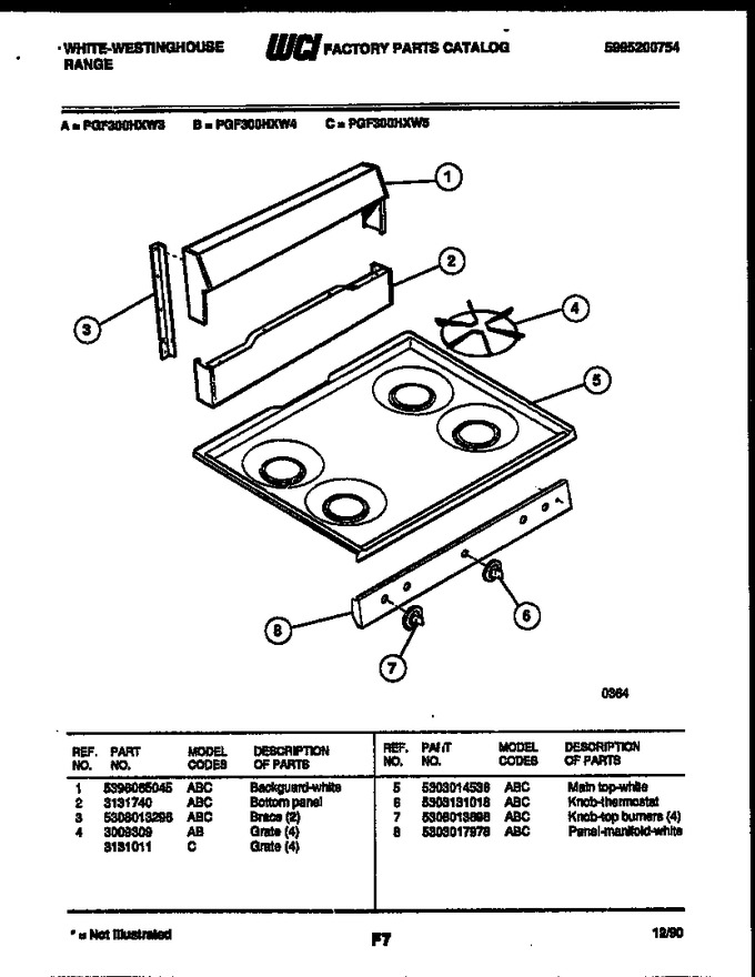 Diagram for PGF300HXW3
