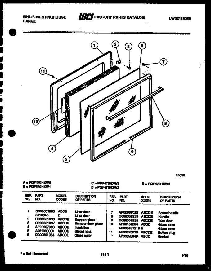 Diagram for PGF470HXW1