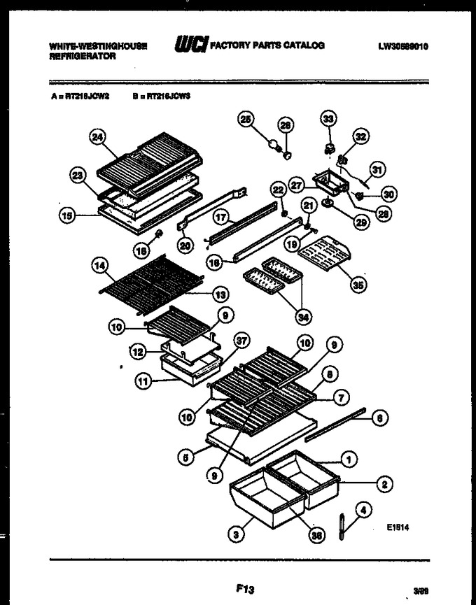Diagram for PGF716HXW1