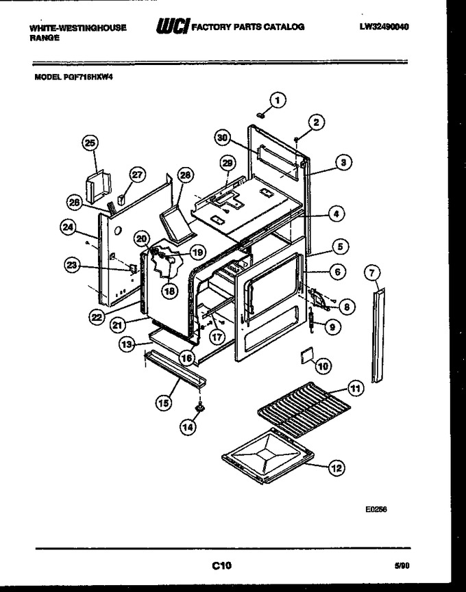 Diagram for PGF716HXW4