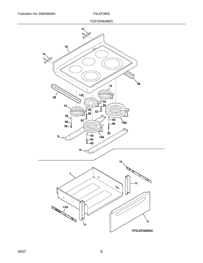 Diagram for PGLEF385ES5