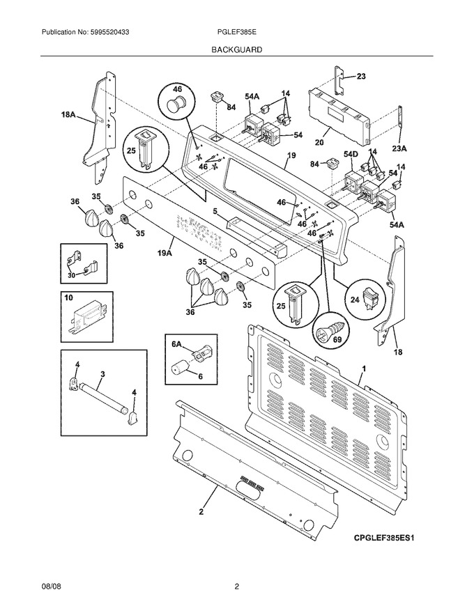 Diagram for PGLEF385EB6