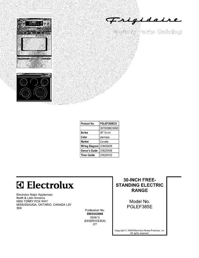 Diagram for PGLEF385EC8